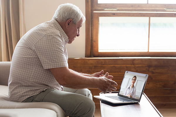 Patients Accessing Health Services Virtually During COVID-19